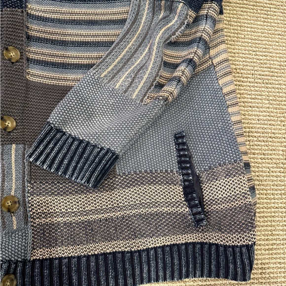 Lucky Brand patchwork cardigan - Picture 8 of 9